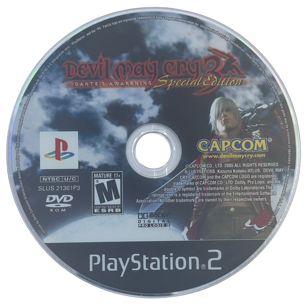 Devil May Cry 3 Dante's Awakening‎ Special Edition PS2 PlayStation 2 Game